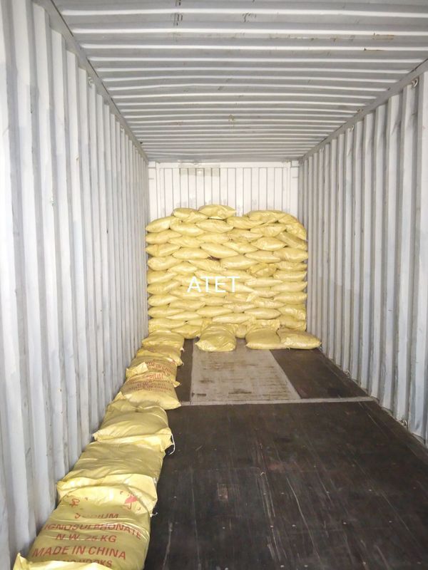 Sal de sódio de ácido lignosulfónico CAS 8061-51-6 para redução de água de concreto