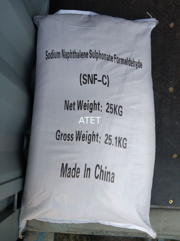 Condensado de formaldeído de ácido naftalenesulfónico SNF-A Na2SO4 Teor de 5% CAS 36290-04-7
