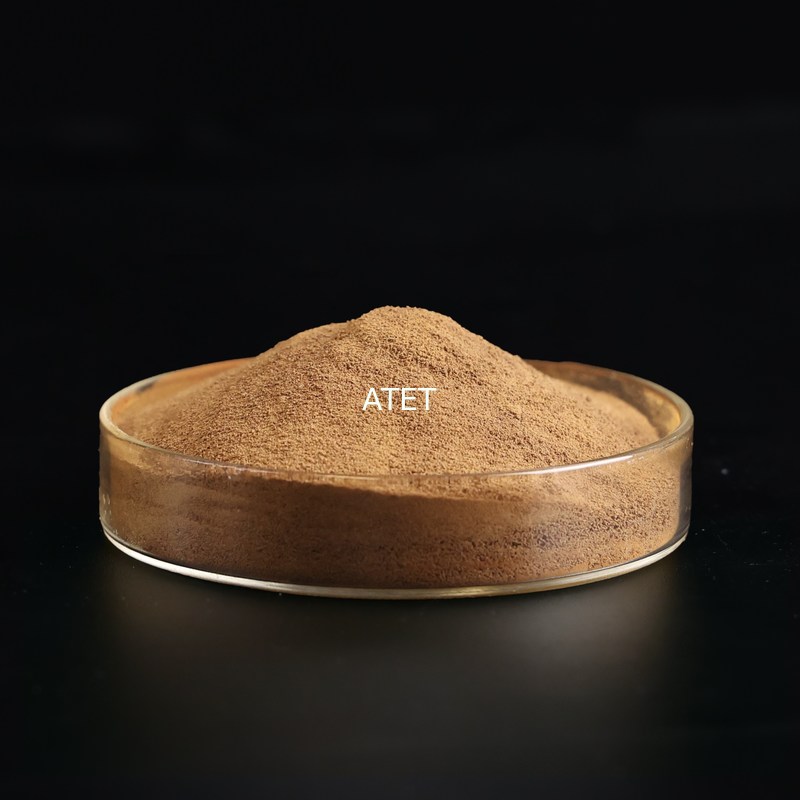 Pó marrom lignosulfonato de potássio KLS Aditivo químico industrial solúvel em água para aplicações de cimento e concreto